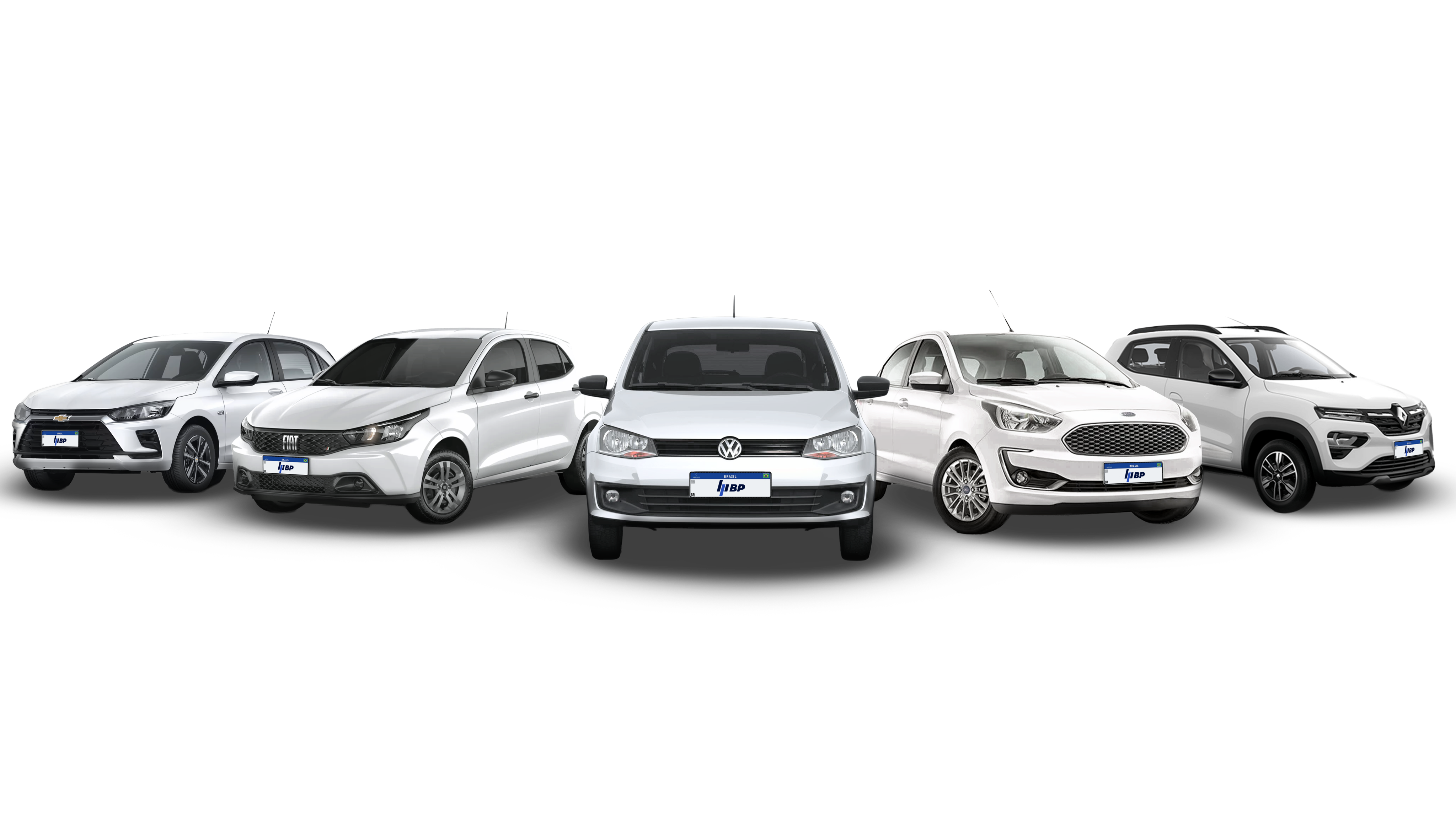 Frota de veículos segurados pela BP Seguros